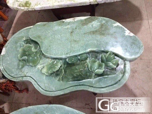【玉出岫】偶尔也要来点不一样的大家伙_岫岩玉摆件