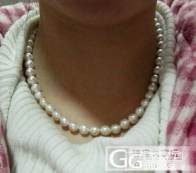 想给妈妈买条珍珠项链做母亲节礼物，请大家帮忙参考下哪条更好吧？_珍珠
