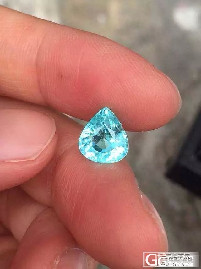 非常好看，给大家欣赏一下。_刻面宝石碧玺