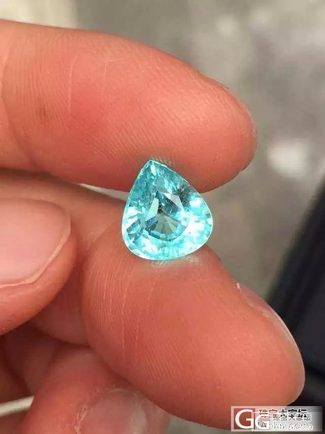 非常好看，给大家欣赏一下。_刻面宝石碧玺