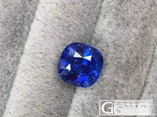 八克拉多货，品相不错，GRS给的皇家蓝的色_斯里兰卡刻面宝石蓝宝石