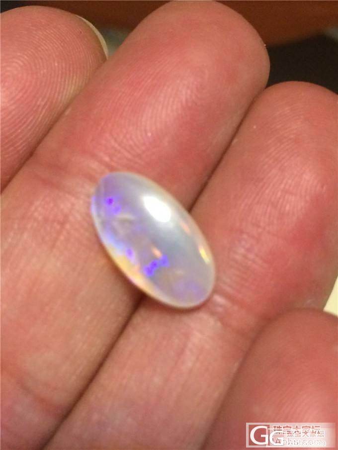 欧泊切割打磨全过程_打磨半成品欧泊原石