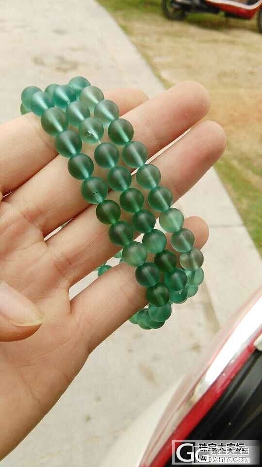 这个琉璃佛珠如何？_琉璃珠串