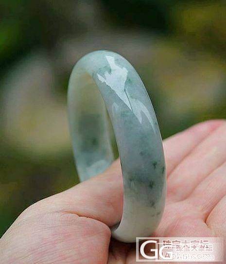 【花好月圆翡翠阁】清新优雅飘花贵妃、浅绿手镯2只！_翡翠