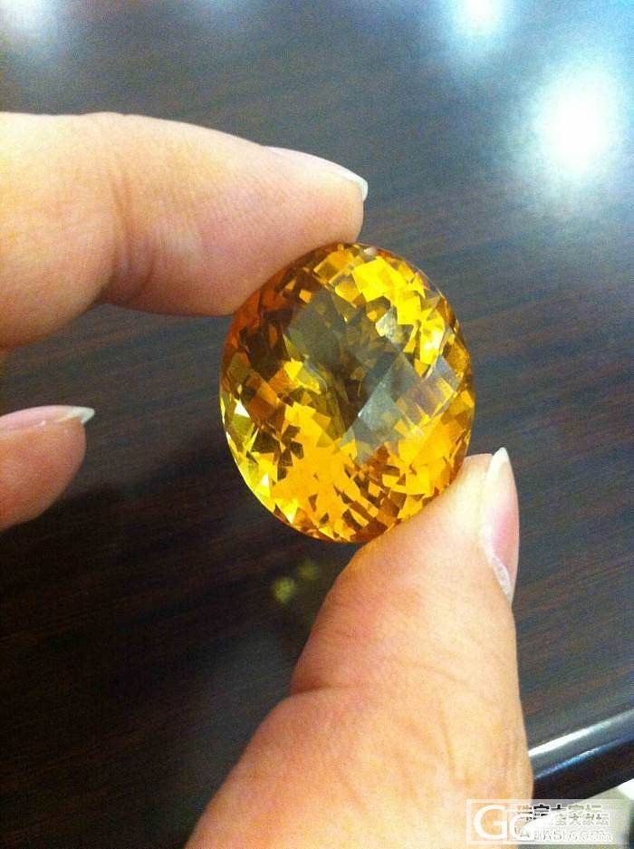 黄水晶 (金黃色） Golden Yellow_宝石