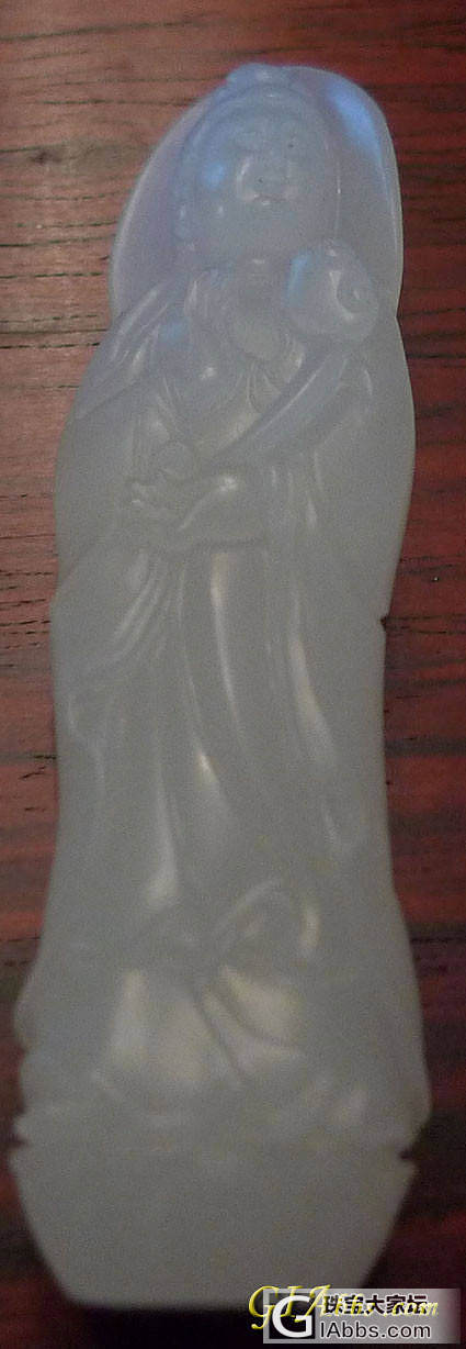 自己赌料做的几个收藏，大家一起评评_挂件白玉