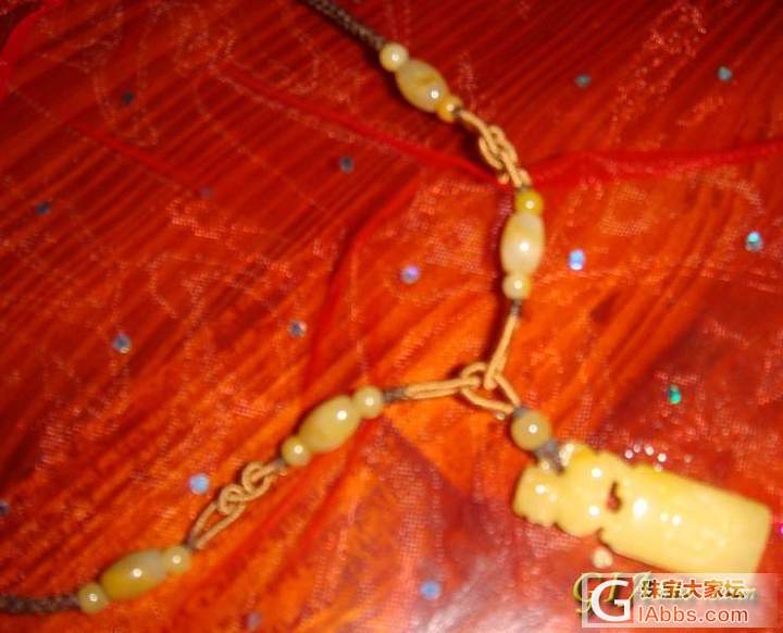 再发两个黄玉挂坠_吊坠黄玉玉石