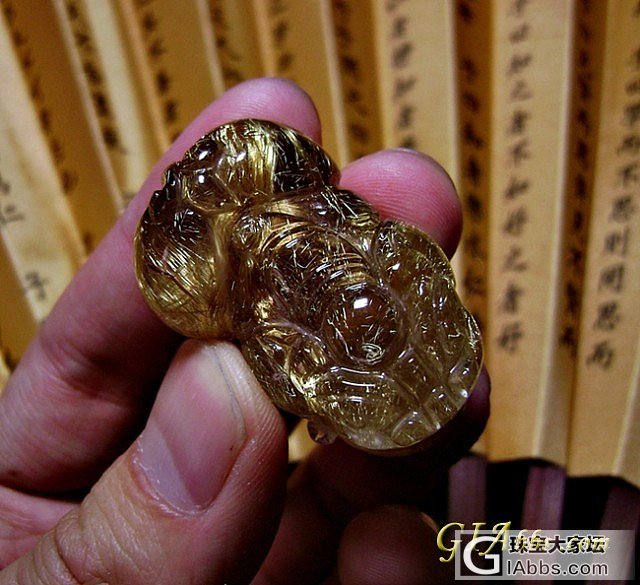 我的金发晶貔貅 满发_金发晶