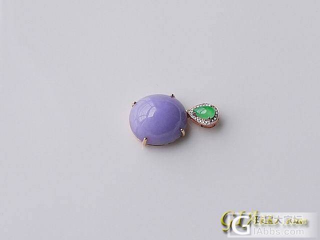 ◆传世◆---天然翡翠玻璃佛+紫色挂件_挂件翡翠