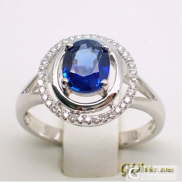 秀下这颗蓝宝石戒指（主石1.19ct，产地斯里兰卡），请猜下价格_蓝宝石