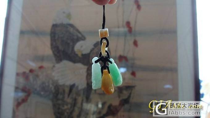 三颗小白菜_手工diy挂饰工艺