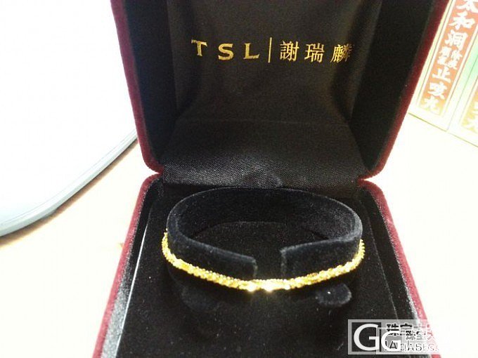 11月28日在香港谢瑞麟买的满天星黄金手链_手链金