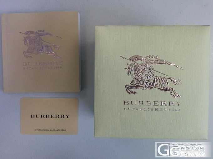 BURBERRY石英腕表，BU1358/BU1359，请各位帮忙鉴定一下_宝格丽