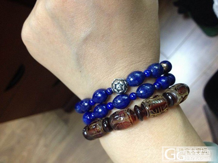 【关了】闲置银吊坠、珊瑚、琥珀、草莓晶、海蓝宝、青金、珍珠啥都..._有机宝石