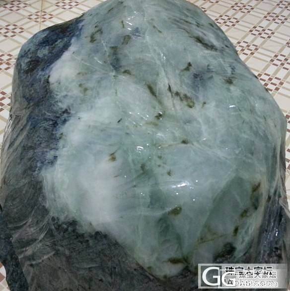 终于磨出来了，上图_翡翠