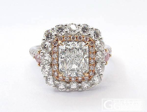 GIA 1.66克拉浅蓝钻豪镶_乐钻珠宝彩钻