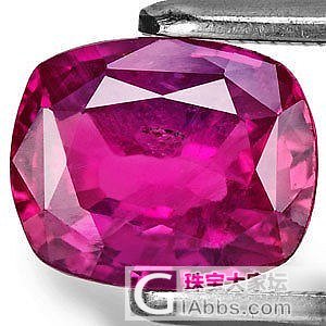 ebay图片：粉丝逐色，共赏无烧。红宝石和粉红蓝宝石的区别。_蓝宝石