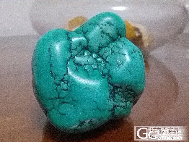 一块原矿松石，是否吃药_珠宝