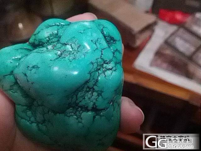 一块原矿松石，是否吃药_珠宝