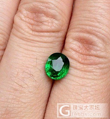 玖和-2.005ct Vivid Green 平易近人沙沙一枚_刻面宝石沙弗莱