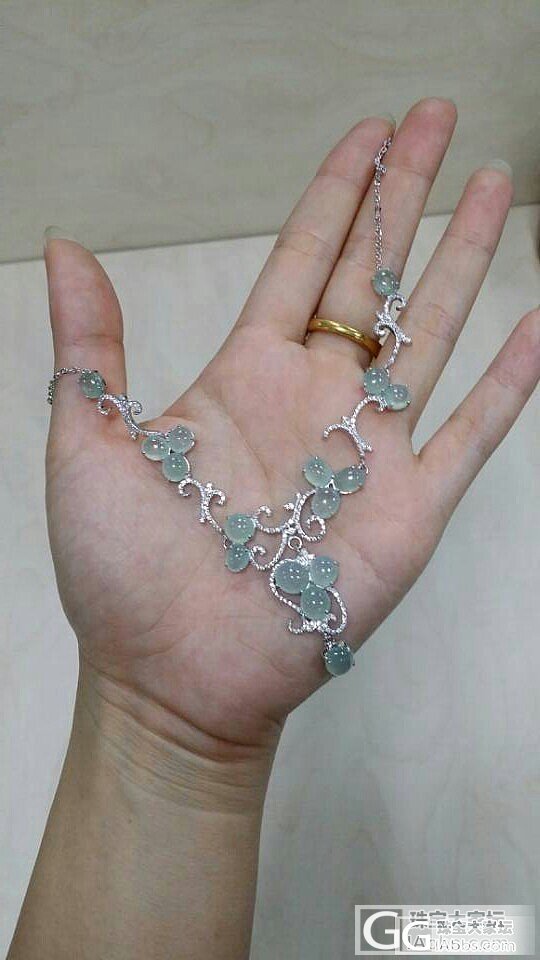 （酱油归来）晴水蛋面华丽转身喽——项链和吊坠！_翡翠