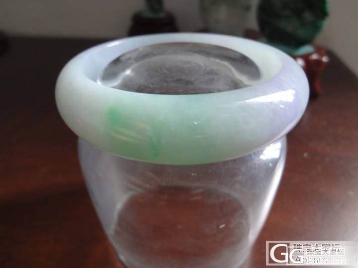 春彩的镯子！_翡翠