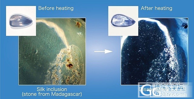 【技术贴】图解宝石加热，通过宝石内部变化判断加热！_名贵宝石