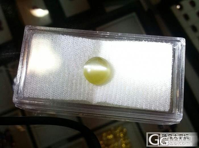 一颗普普通通的小猫眼_猫眼蛋面金绿宝石