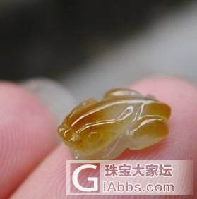 第一次用单反拍摄的几个翡翠貔貅戒面，出成品~_翡翠