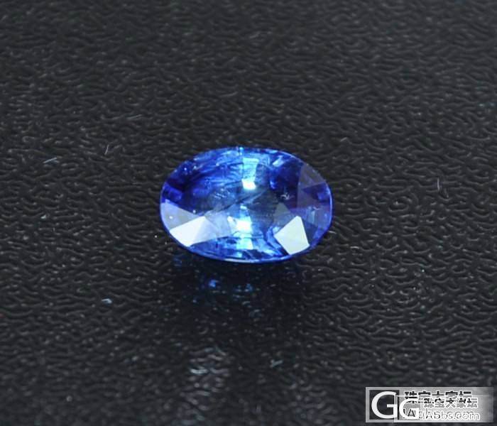 出两个蓝宝石，皇家篮，一个3.29ct，一个3.16ct，颜色超美_宝石