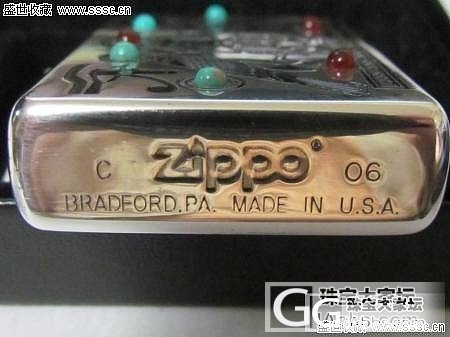 “永恒的生命”纯银zippo火机_打火机银