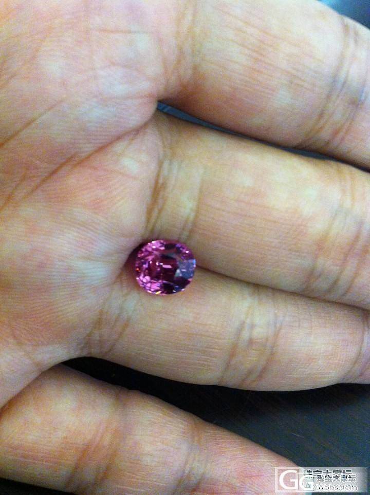 粉色的_刻面宝石尖晶石
