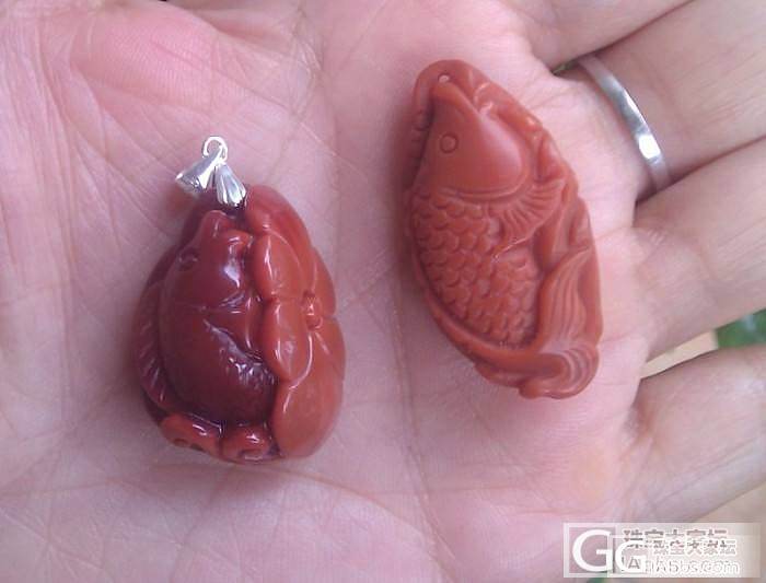 我也晒一下最近收的宝贝们_南红