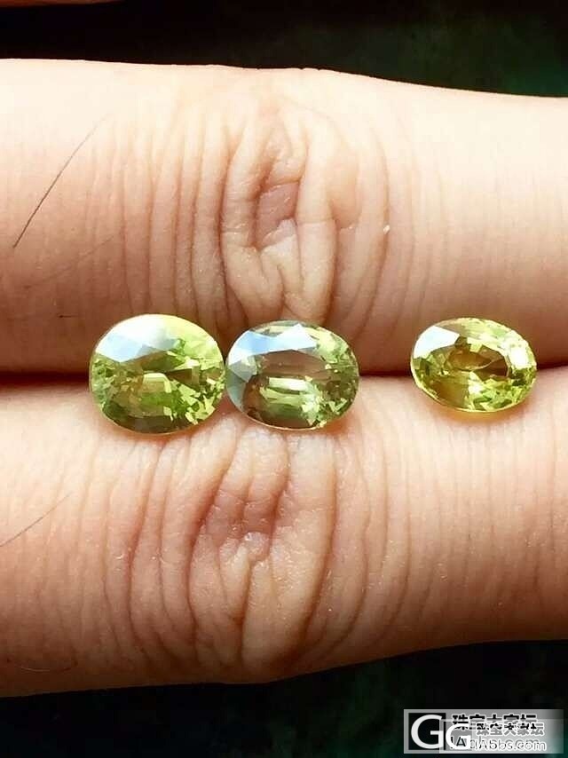 刚刚到手的沙沙、尖晶和金绿宝石_刻面宝石沙弗莱金绿宝石尖晶石