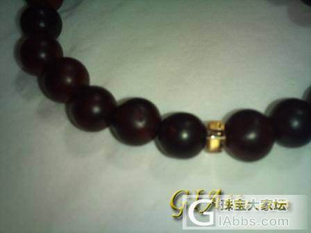 。大家来看看这是不是小叶紫檀--加细节图_珠串小叶紫檀文玩