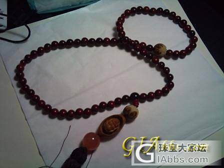 。大家来看看这是不是小叶紫檀--加细节图_珠串小叶紫檀文玩