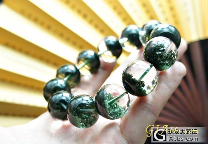 上一条藏典级绿幽灵聚宝盆手链 20mm 举世罕见 周末了与大家分享！_幽灵晶