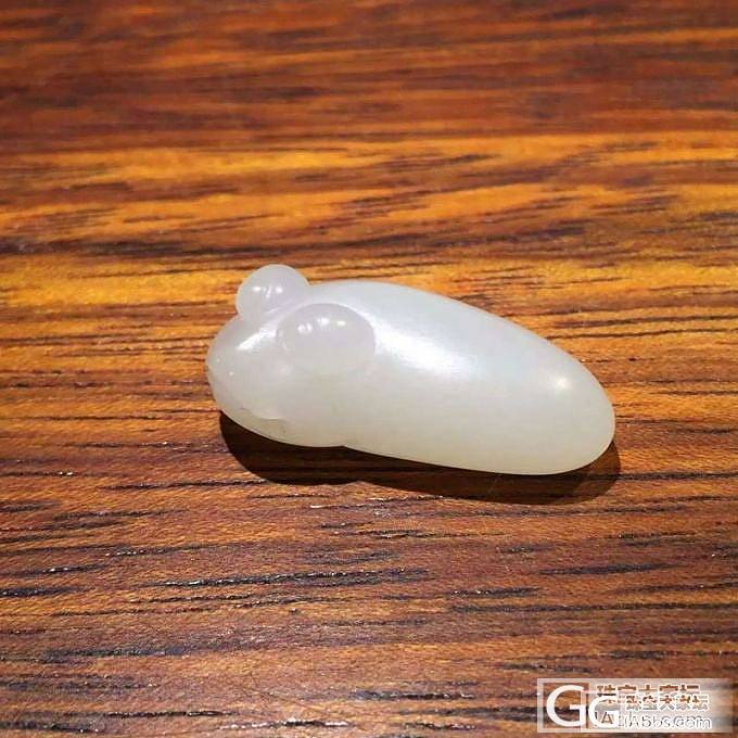 脂白和田籽料白玉金蟾_白玉