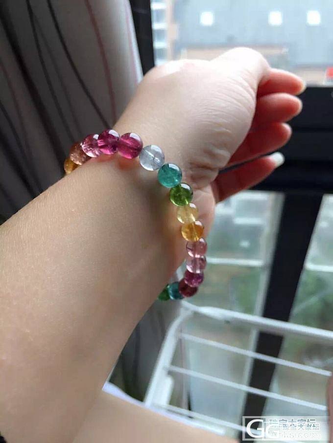 彩虹碧玺 全彩色_碧玺