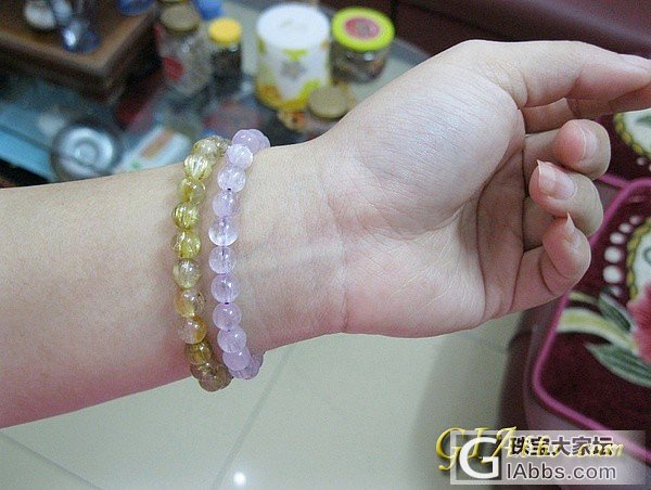 也来晒晒我最爱的玫红石榴石和猫眼紫锂辉~_石榴石