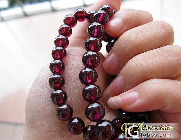 也来晒晒我最爱的玫红石榴石和猫眼紫锂辉~_石榴石