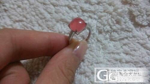 红纹石戒指和彩月光戒指_蛋面红纹石