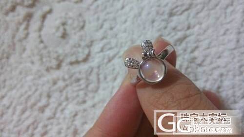 红纹石戒指和彩月光戒指_蛋面红纹石
