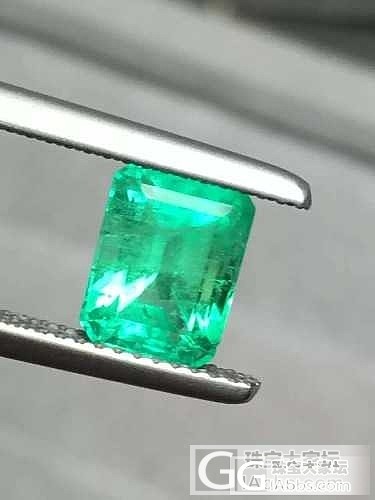 大神们来看看超级漂亮的祖母绿戒面1.92ct_祖母绿