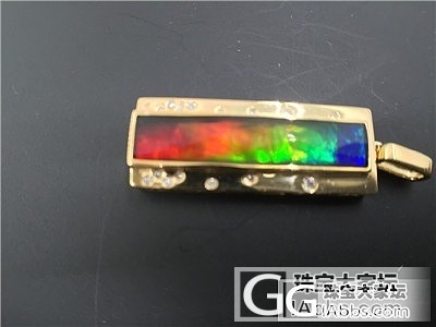 加拿大斑彩石—稀有的有机宝石_斑彩石