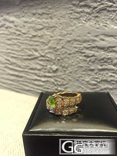 Serpenti Bvlgari绿蛇^o^得瑟帖 哈哈哈_宝格丽戒指彩色宝石碧玺珠宝钻石