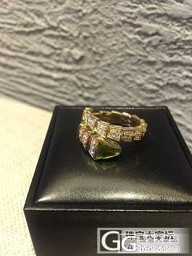 Serpenti Bvlgari绿蛇^o^得瑟帖 哈哈哈_宝格丽戒指彩色宝石碧玺珠宝钻石