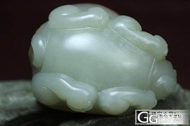 红油皮白玉籽料长寿龟把件_把玩件白玉