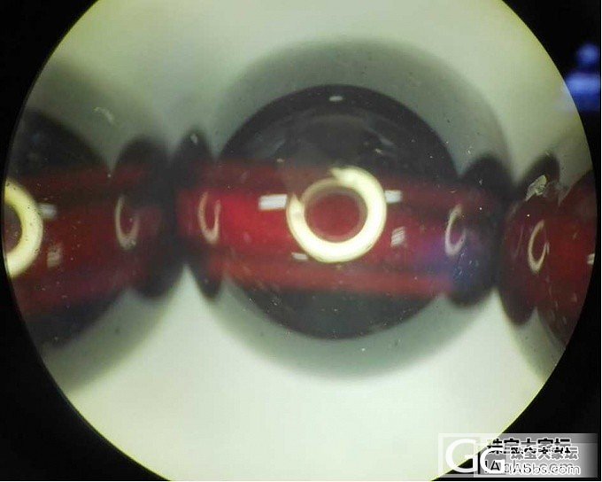 最近新买了一串石榴石手链，烦请各位帮忙鉴定一下。_贴图
