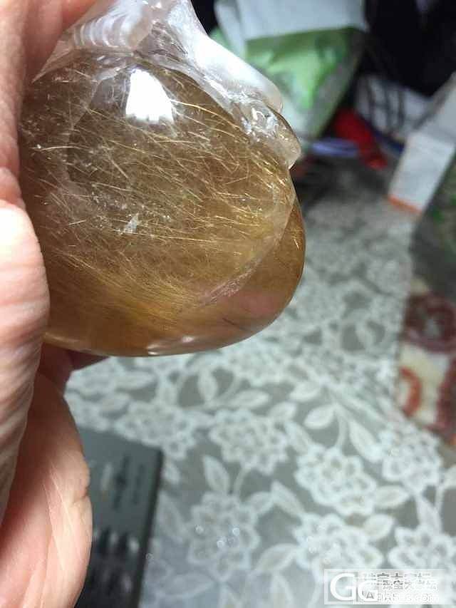 再来墨迹一遍 刚才照的太难看了 不算不算 重新鉴定_钛晶